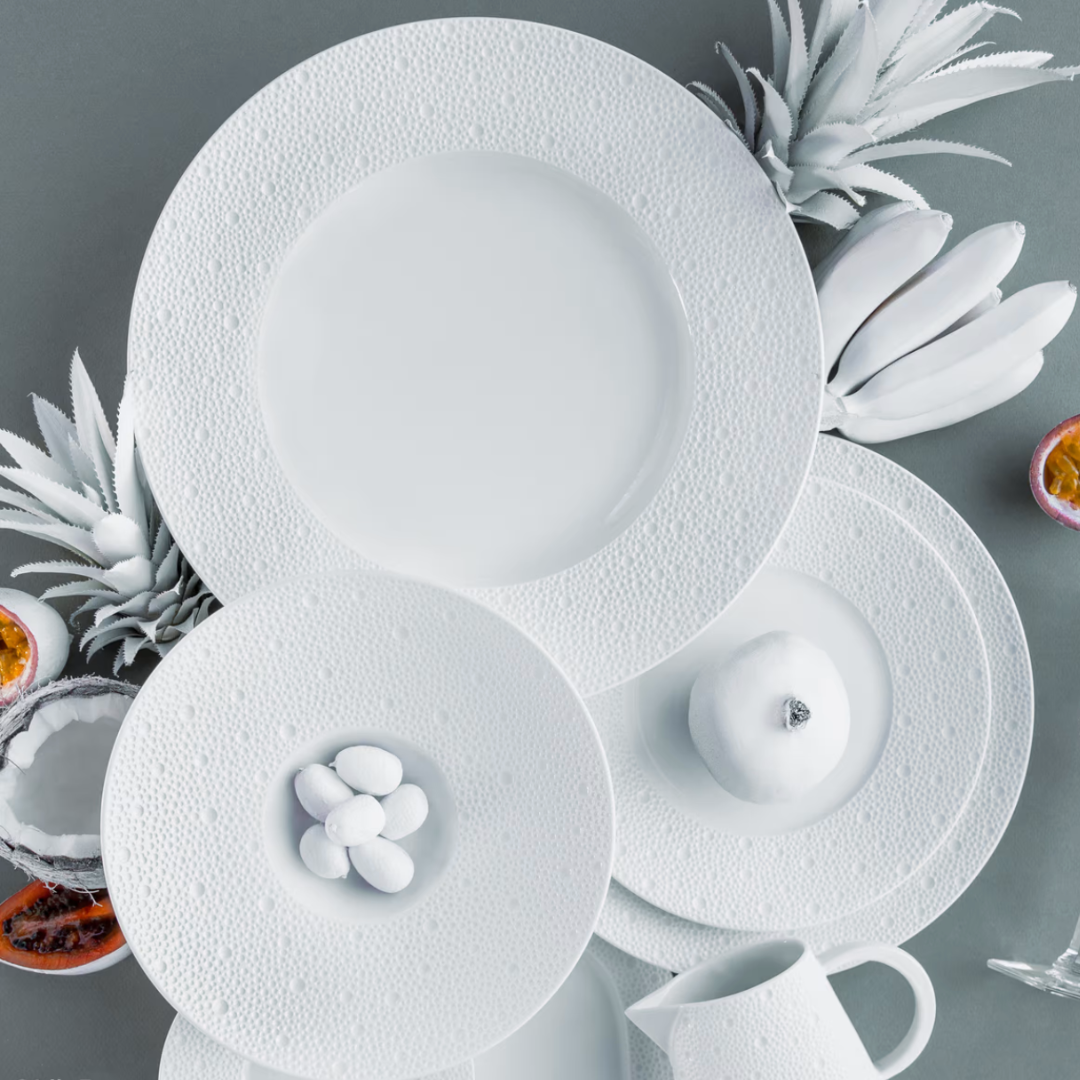 Ecume White Dinnerware
