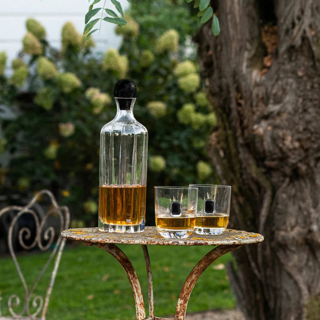 Elevo Black Obsidian Decanter.