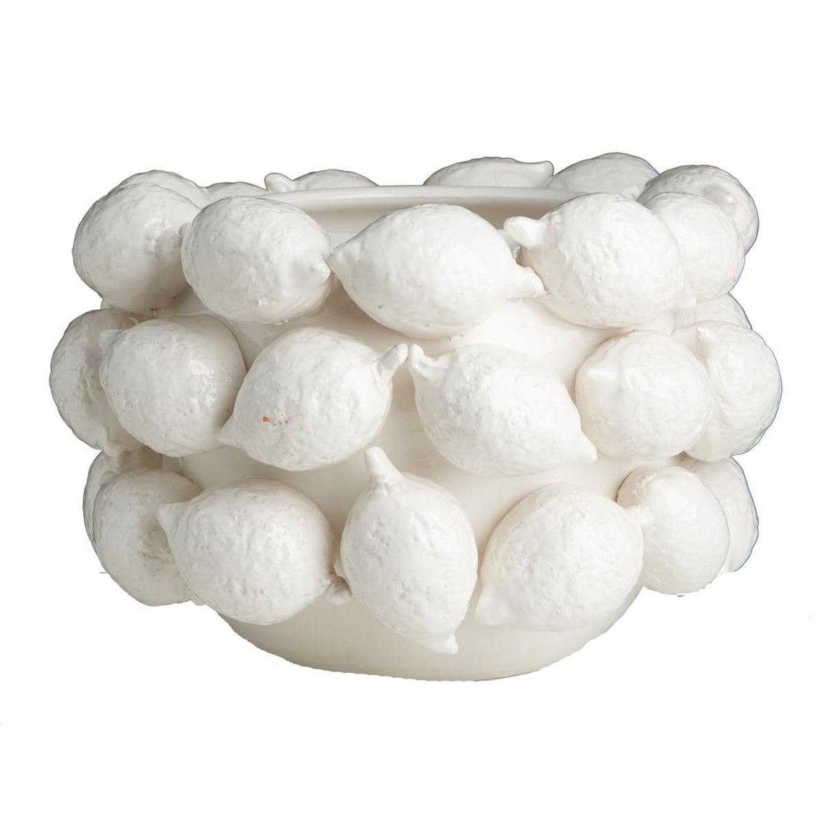 Limone White Tall Bowl