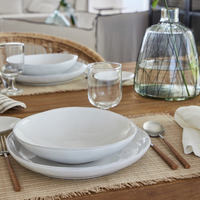 Livia Dinnerware White