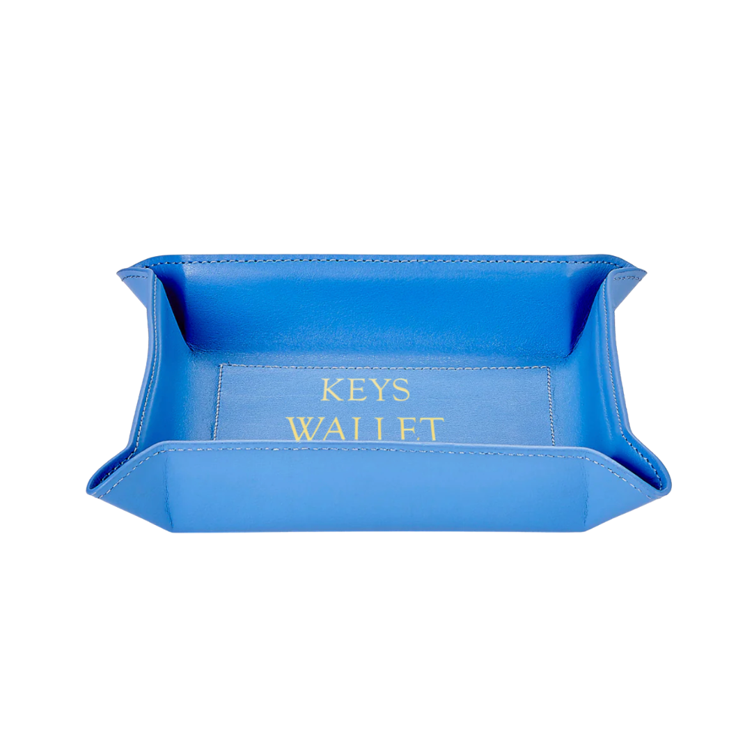 Leather Valet Tray - Keys Wallet Phone  -