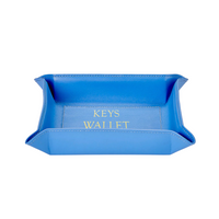 Leather Valet Tray - Keys Wallet Phone  -