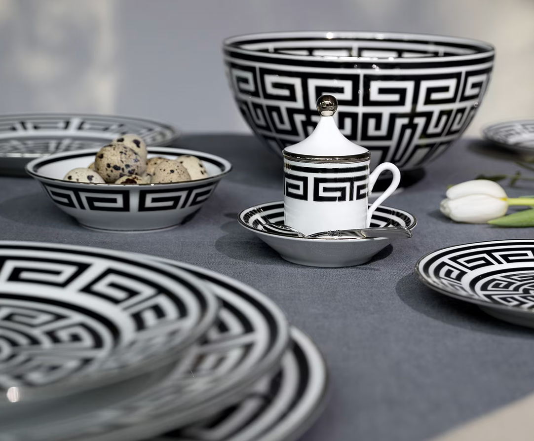 Labirinto Dinnerware Nero
