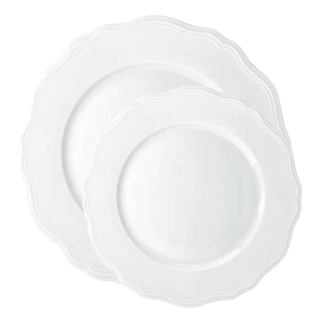 Argent White Dinnerware