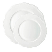 Argent White Dinnerware