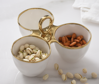Golden Handle 3 Section Server