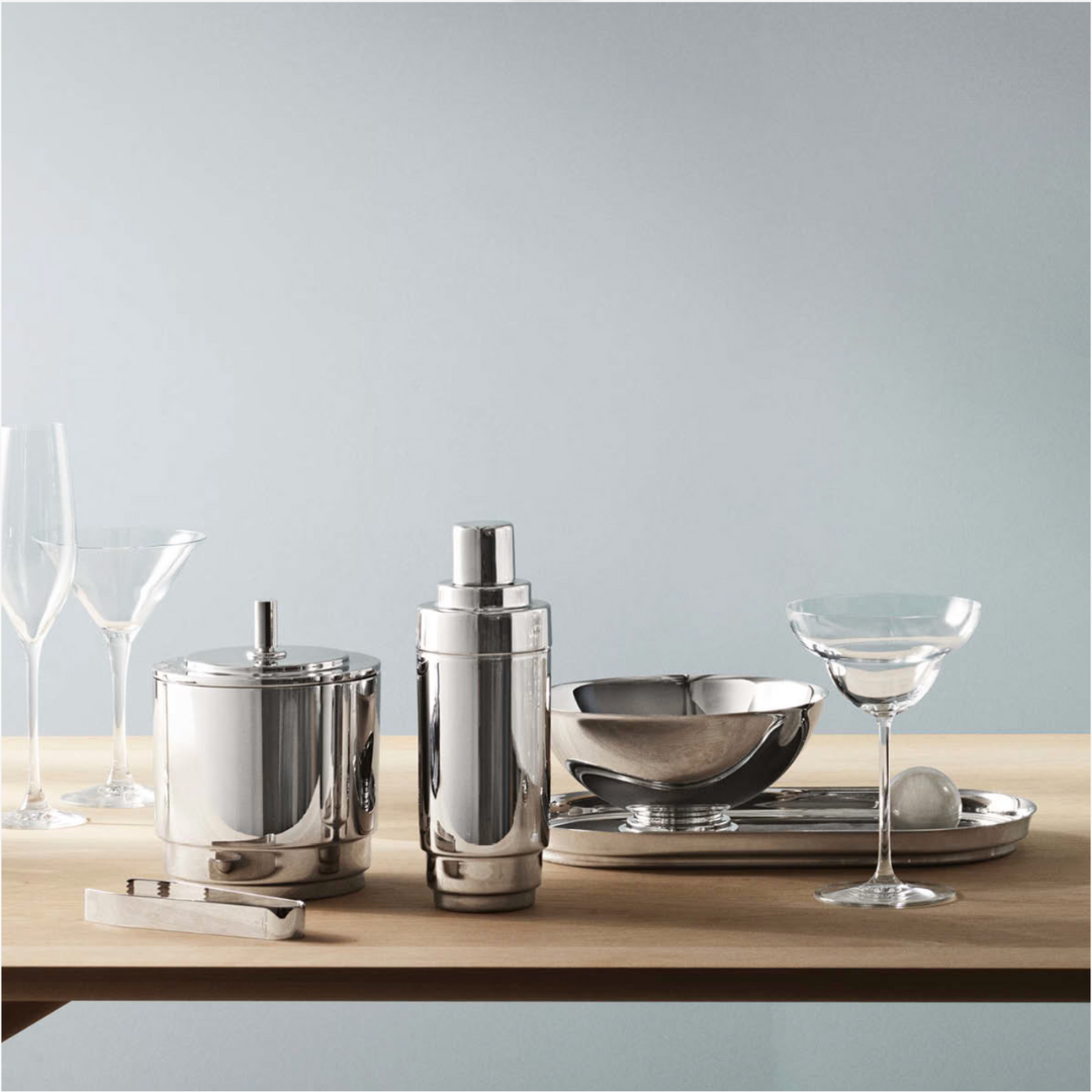 Manhattan Ice Bucket & Tong Set