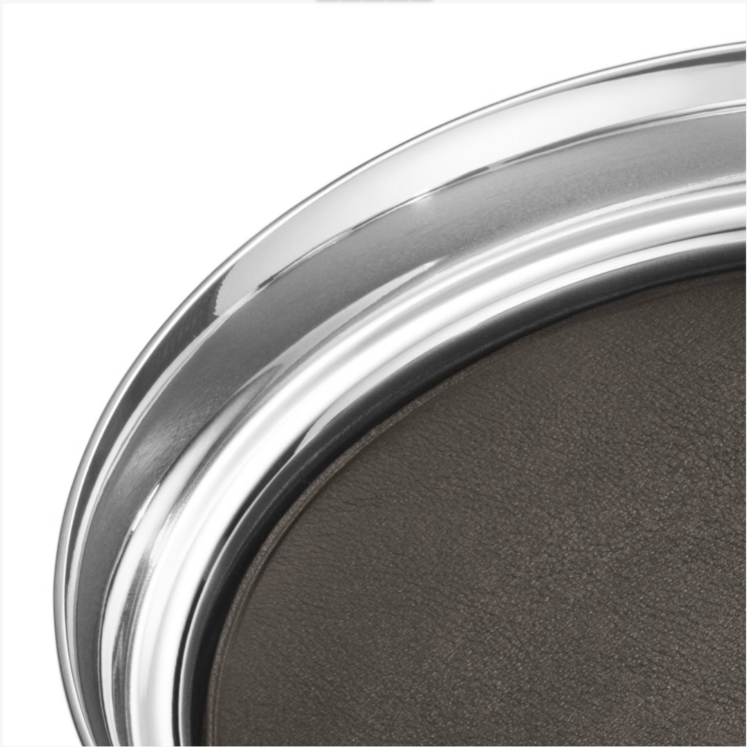 Manhattan Tray With Leather Liner