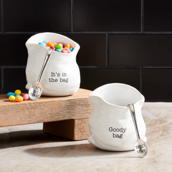 Goody Bag Candy Bowl with Scoop.