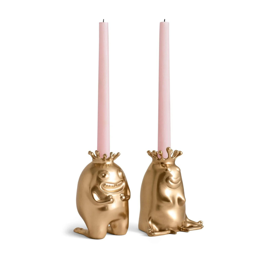 Haas King & Queen Candlesticks