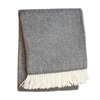 Herringbone Plush Throw