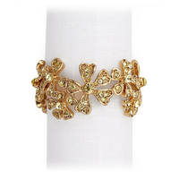 Garland Napkin Jewels Gold Set of 4