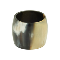 Horn Napkin Ring Set of 4