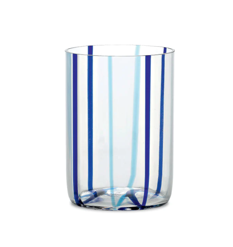 Tirache Tumbler Aquamarine & Blue Set of 6