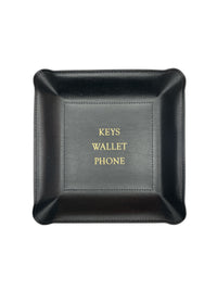 Leather Valet Tray - If I Were Keys...