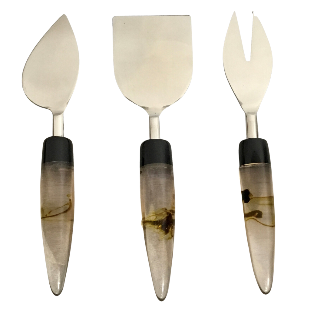 Lava Handle Cheese Knives Set