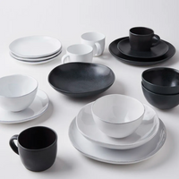 Livia Dinnerware Matte Black
