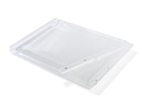 Solid Acrylic Challah Board & Knife