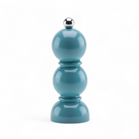 Mini Bobbin Salt & Pepper Shaker in chambray.