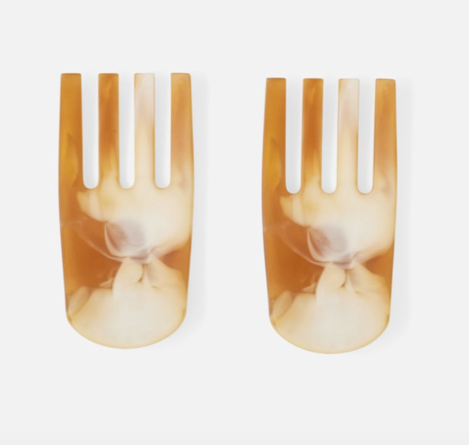 Parker 2-piece Serving Set - Amber