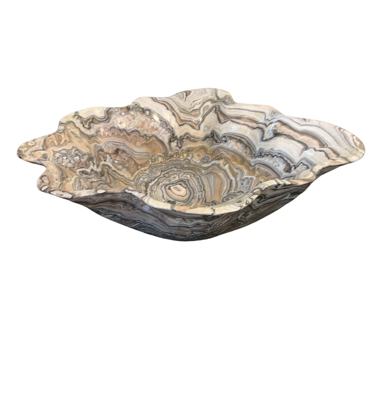 Onyx Zebra Bowl