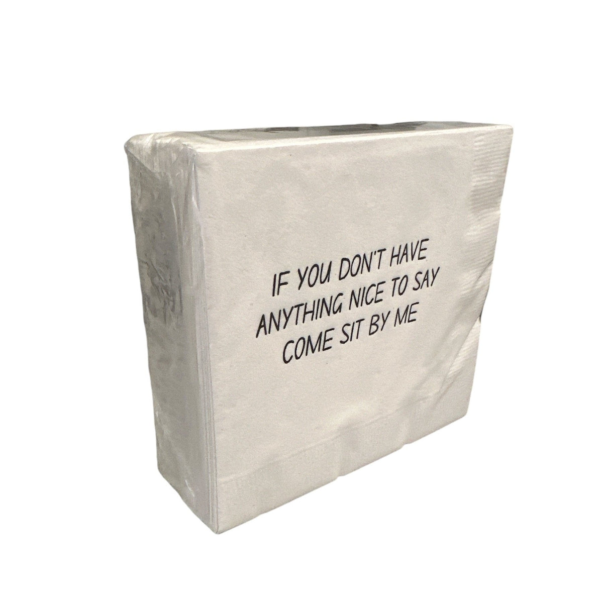 Cocktail Napkin Pack - Nothing Nice To Say
