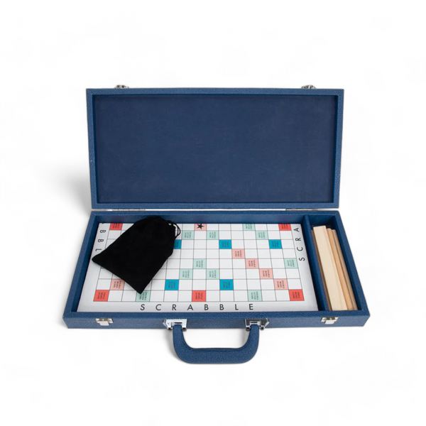 Onyx Scrabble Set navy.