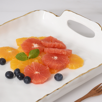 Portofino Handle Rectangle Tray