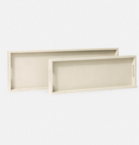 Emery Console Ivory Tray