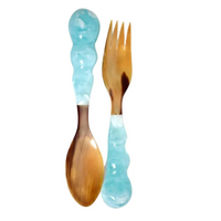 Mardi Gras Resin Server Set