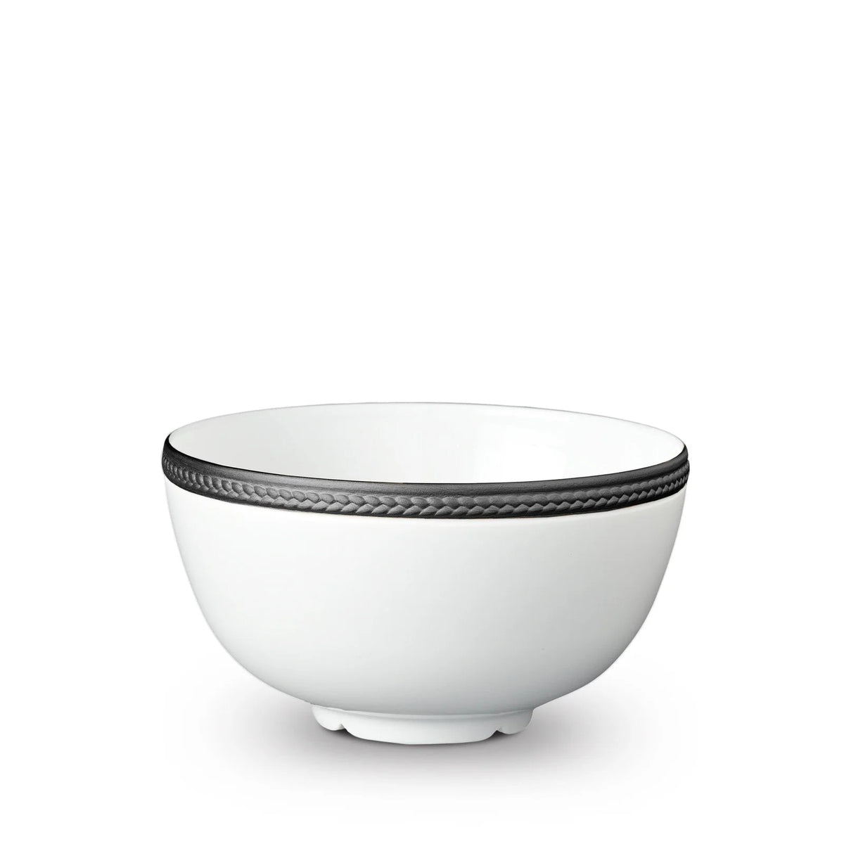 Soie Tressée Black Dinnerware