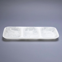 Swirl Resin Classic 3 Section Tray