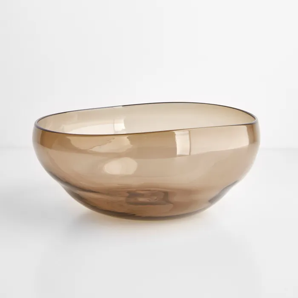 Nesting Glass Bowl Collection Wheat