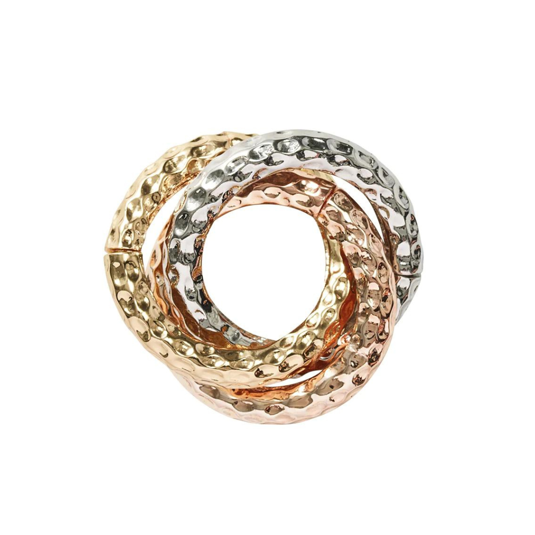Trinity Multi Napkin Ring Set of 4.