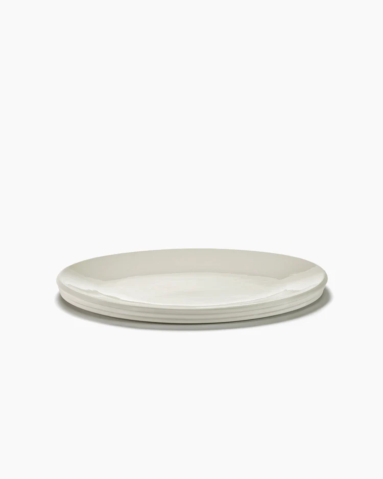 Dune Oval Serving Platter Alabaster - Small