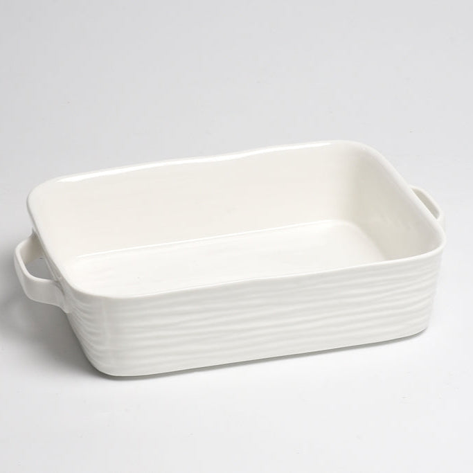 Le Blanc Rectangle Baker