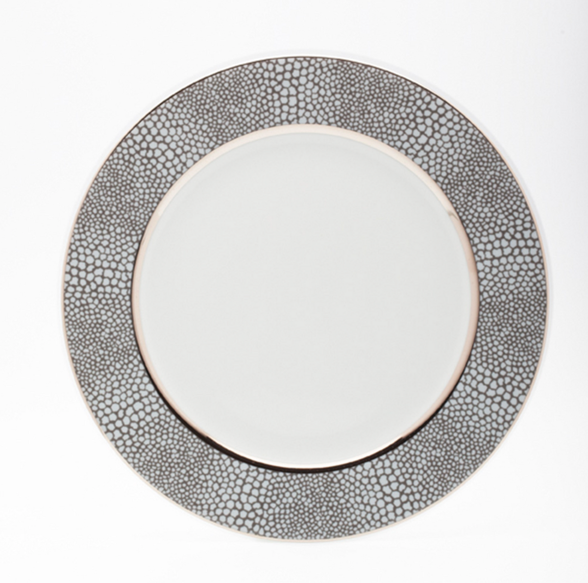 Makassar Gray & Platinum Dinnerware