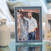 Enamel Thin Frame | Denim