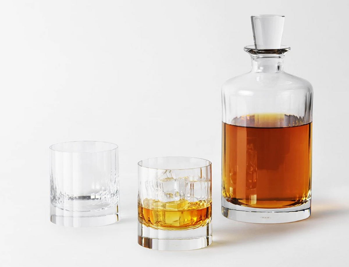 Fluted Decanter Large