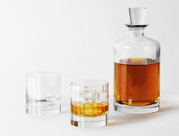 Fluted Decanter Large