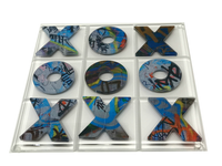 Graffiti Acrylic Tic Tac Toe Set