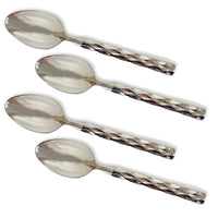 Truro Platinum Dip Spoon Set of 4
