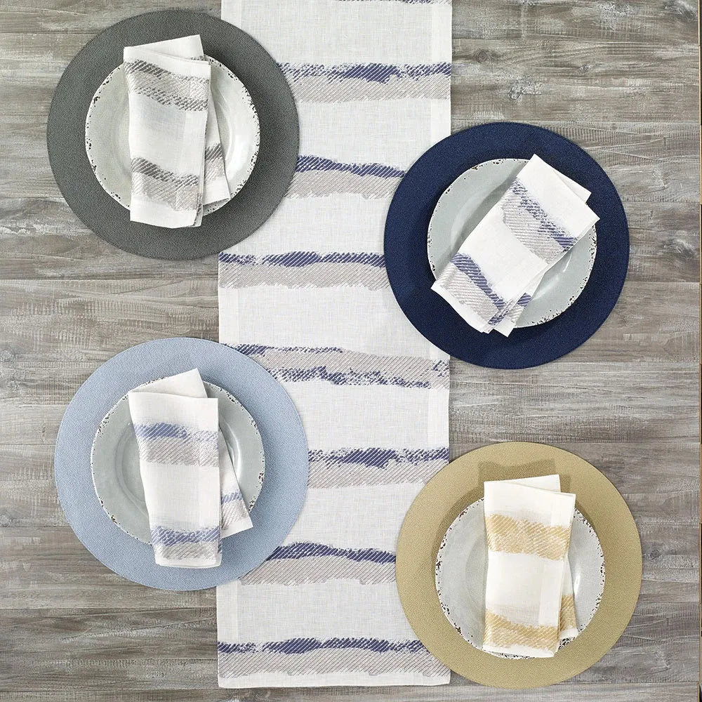 Brushstroke Napkin Navy Set of 4