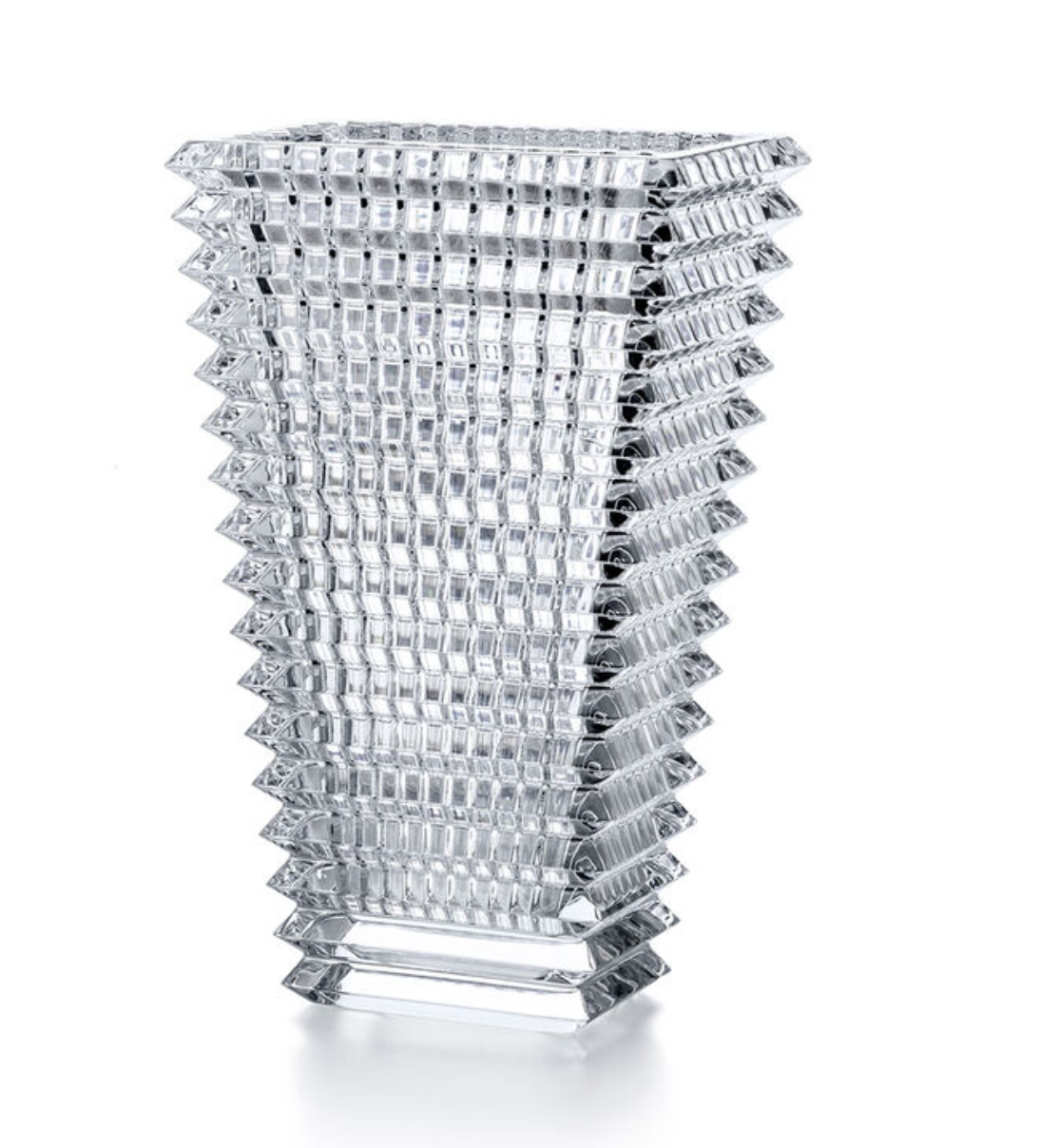 Eye Rectangular Vase Clear