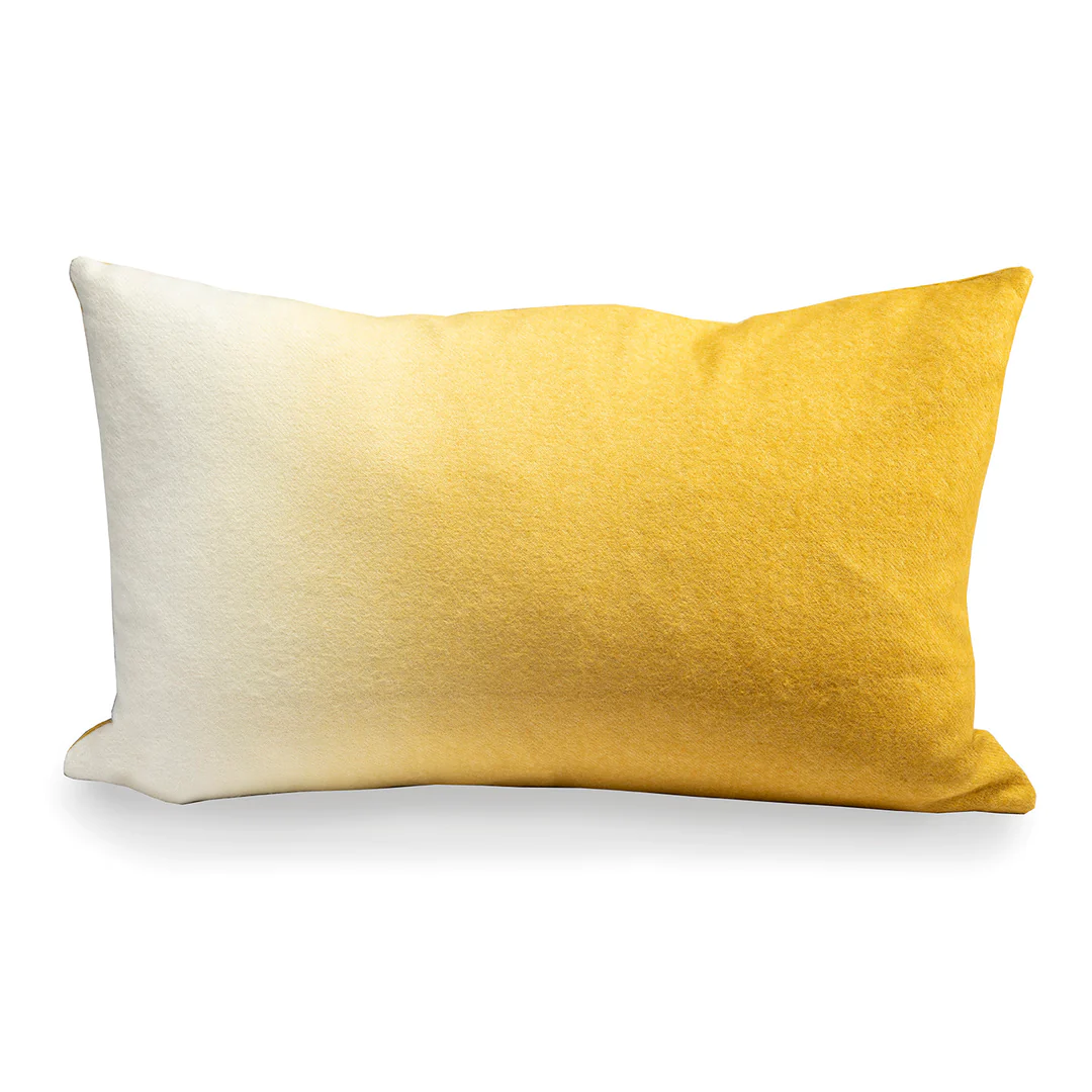 Dip Dye Goldenrod Pillow 14 x 22