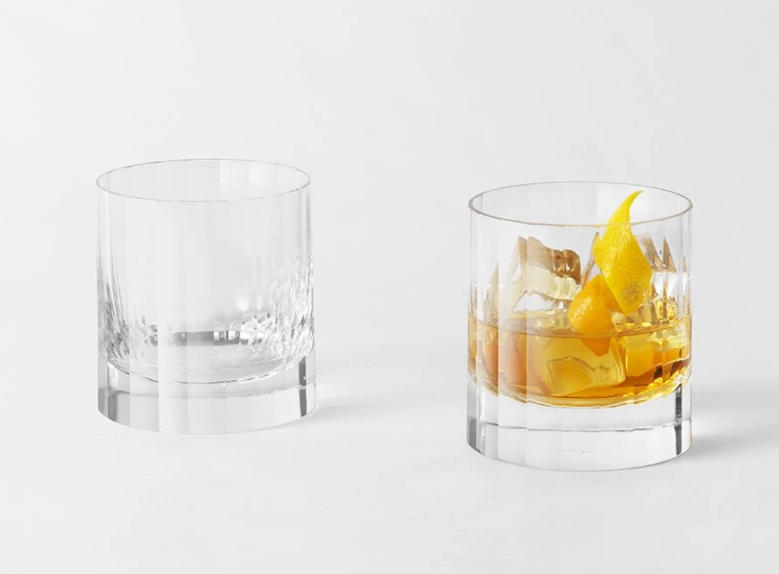 Fluted Double Old Fashioned