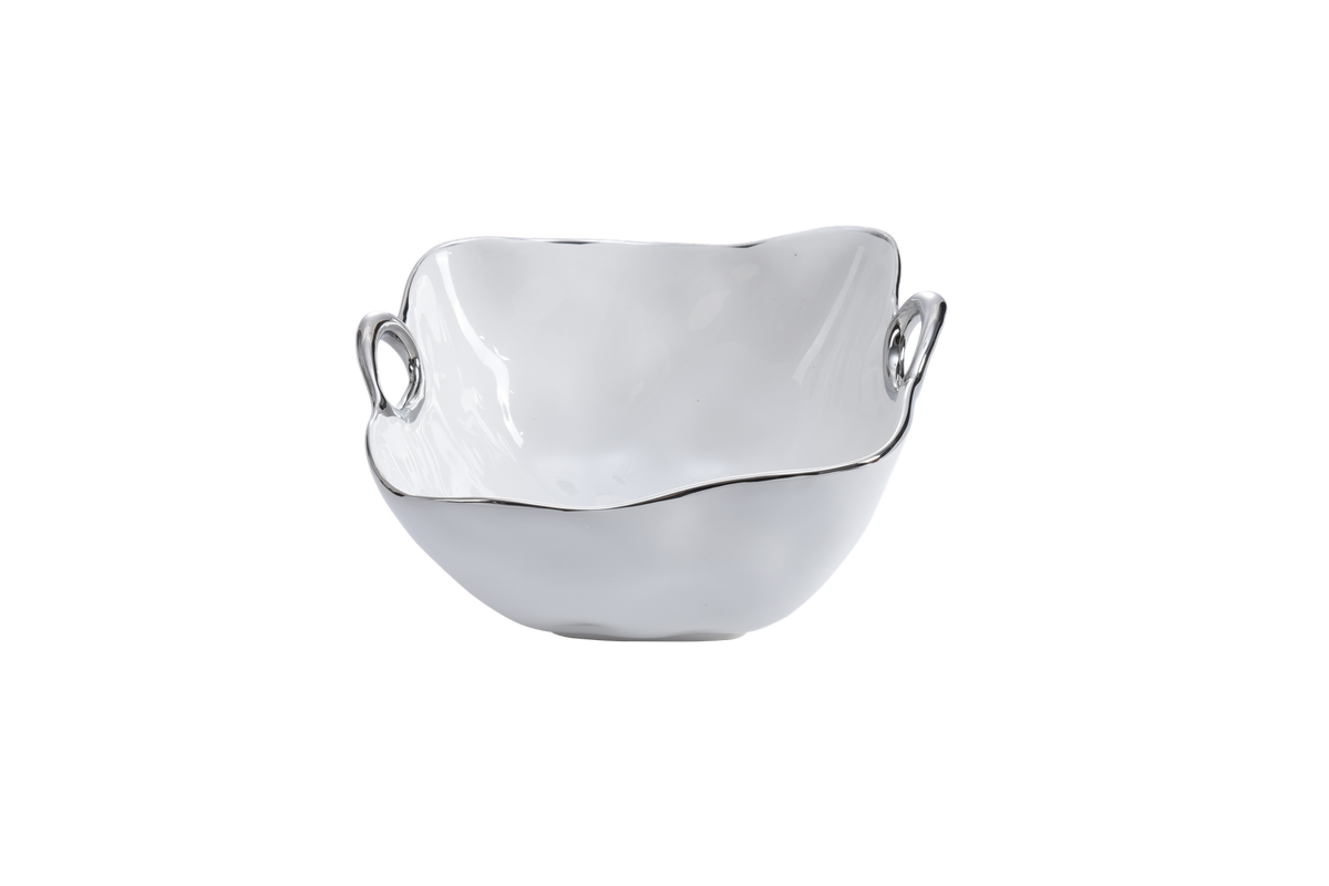 Handle Bowl Silver Trim