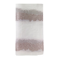 Brushstroke Napkin Silver Set of 4