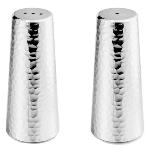Hammered Salt & Pepper Shaker Set