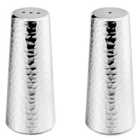 Hammered Salt & Pepper Shaker Set